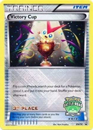 Victory Cup (Battle Road Autumn 2012) [3rd Place] BW29  - Holofoil Black and White Promos