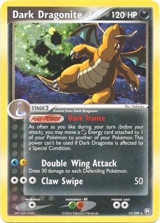 Dark Dragonite (EX Team Rocket Returns) 015/109  - Holofoil Deck Exclusives
