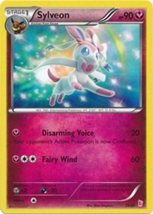 Sylveon (#15 (#15 - Non-Holo) 015  XY Trainer Kit Sylveon & Noivern
