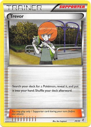 Trevor (Bisharp) 020  XY Trainer Kit Bisharp & Wigglytuff