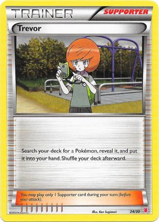 Trevor (Wigglytuff) 024  XY Trainer Kit Bisharp & Wigglytuff