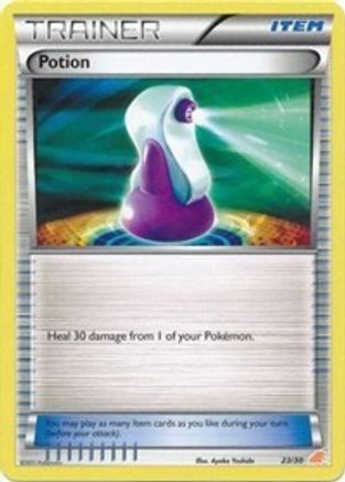 Potion (#23) (#23) 023  BW Trainer Kit Excadrill & Zoroark