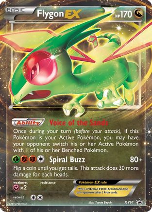 Flygon EX XY61  - Holofoil XY Promos