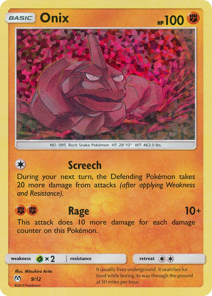 Onix 009/12  - Holofoil McDonalds Promos 2019
