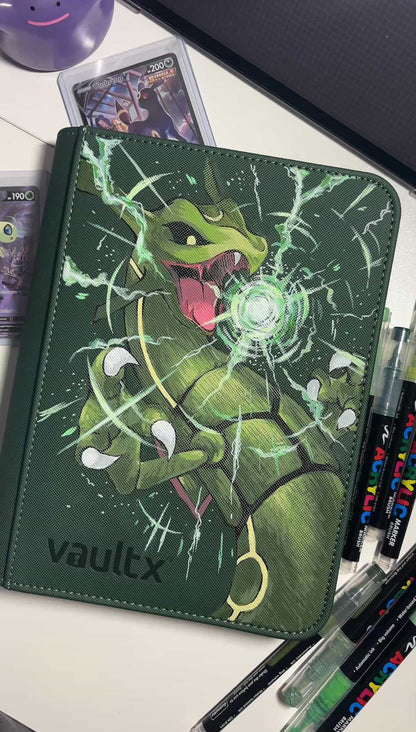 *Pre-Order* Custom Commission Painted Binder by @vitto.tcg