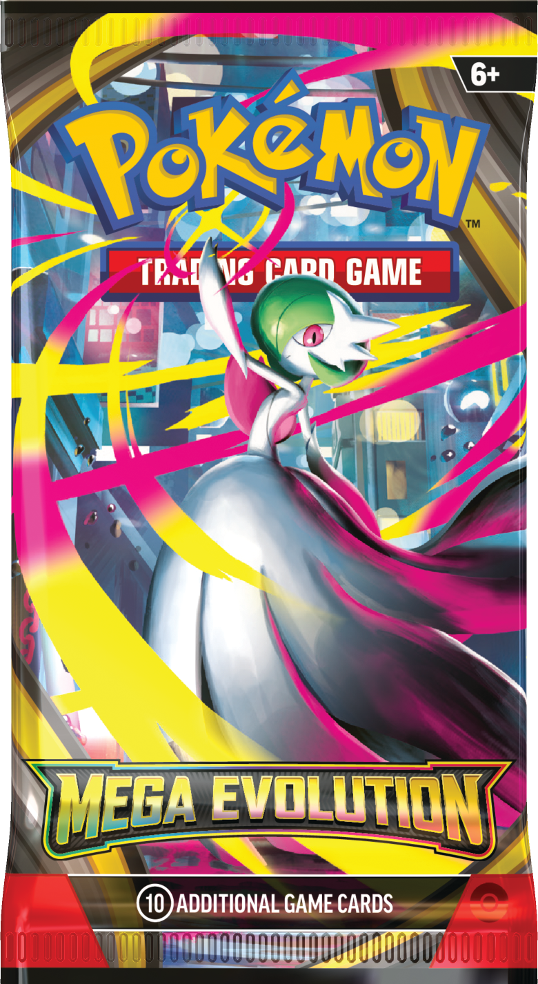 Mega Evolution Booster Pack (Random Art) (10 Cards) Pokemon