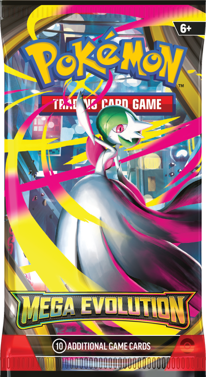 Mega Evolution Booster Pack (Random Art) (10 Cards) Pokemon