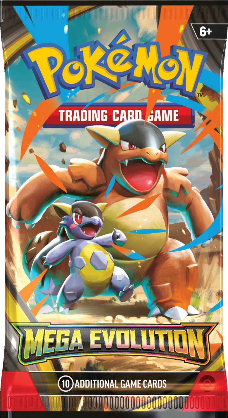 Mega Evolution Booster Pack (Random Art) (10 Cards) Pokemon