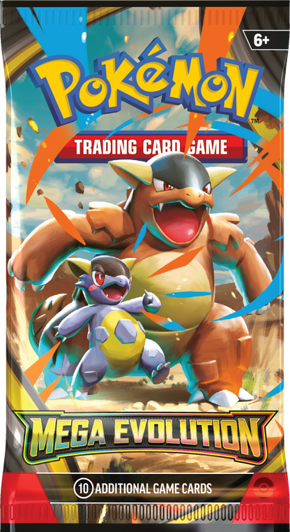 Mega Evolution Booster Pack (Random Art) (10 Cards) Pokemon