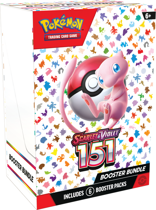 151 Booster Bundle (6 Packs) Pokemon
