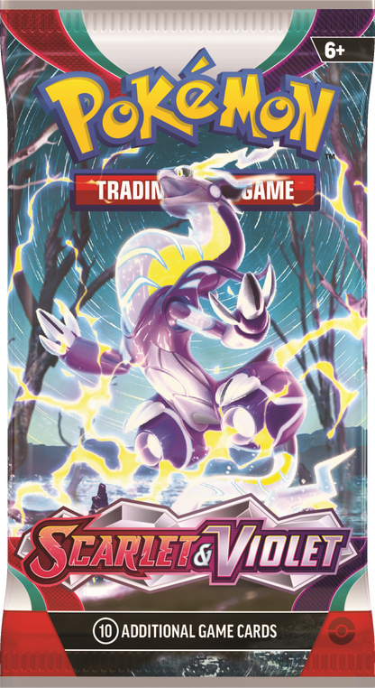Scarlet & Violet Booster Pack (Random Art) (10 Cards) Pokemon