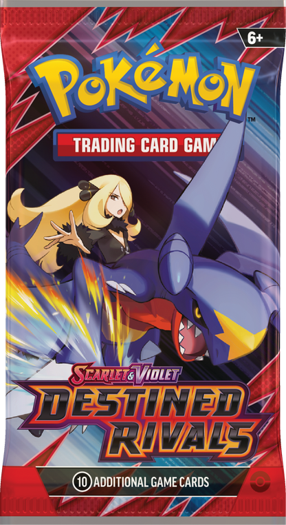 Destined Rivals Booster Pack (Random Art) (10 Cards) Pokemon