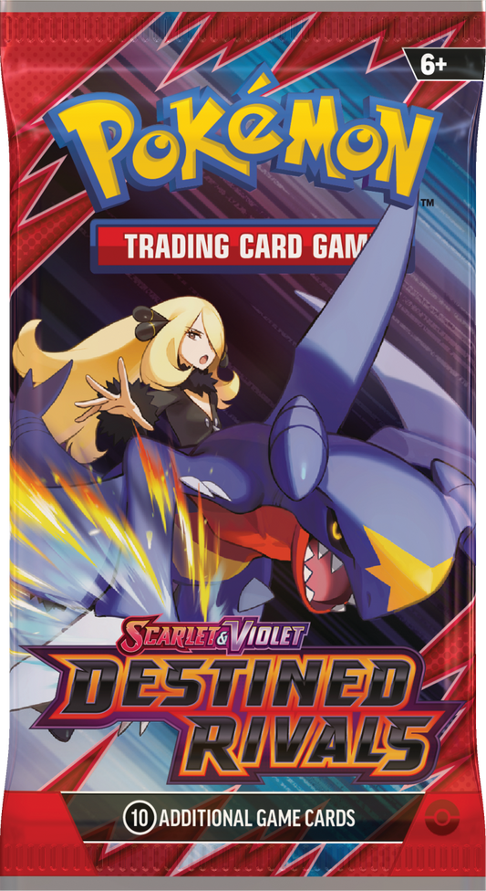 Destined Rivals Booster Pack (Random Art) (10 Cards) Pokemon