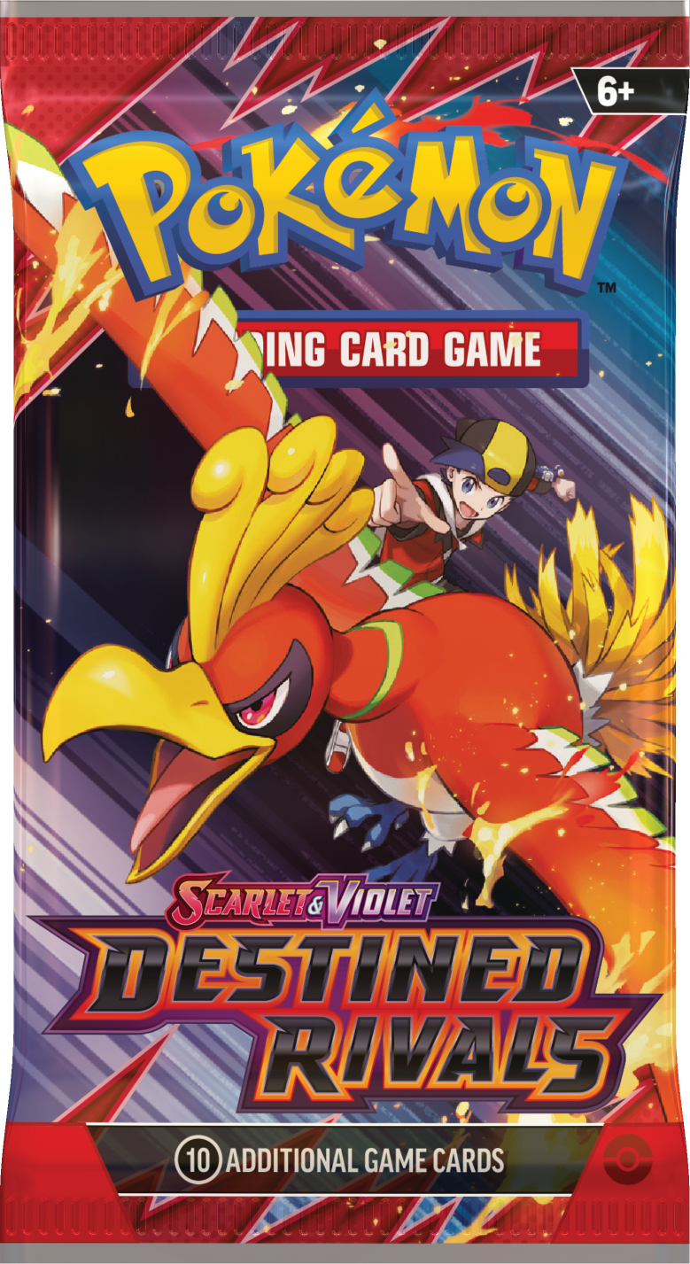 Destined Rivals Booster Pack (Random Art) (10 Cards) Pokemon