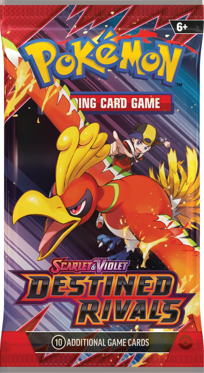 Destined Rivals Booster Pack (Random Art) (10 Cards) Pokemon