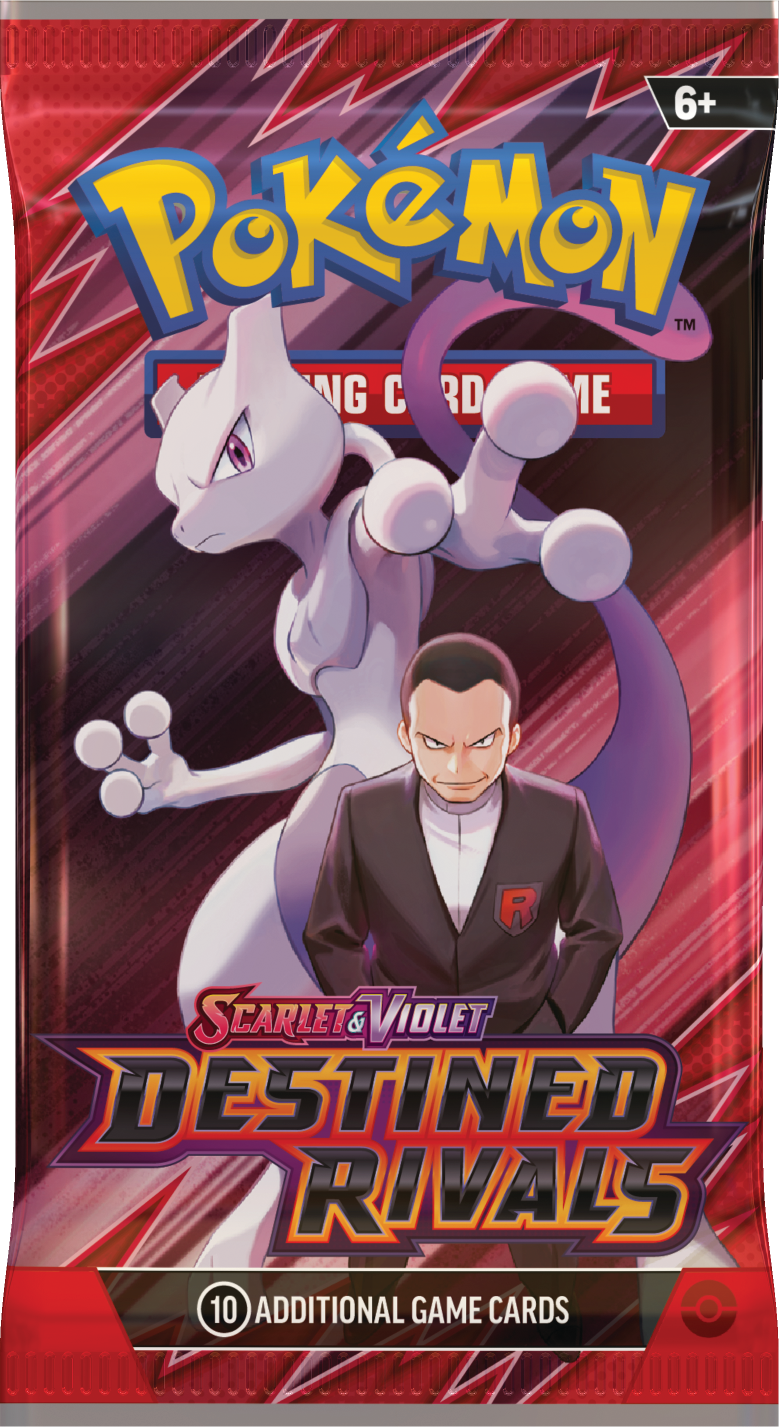 Destined Rivals Booster Pack (Random Art) (10 Cards) Pokemon