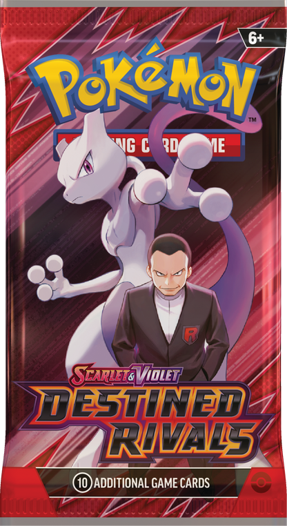 Destined Rivals Booster Pack (Random Art) (10 Cards) Pokemon