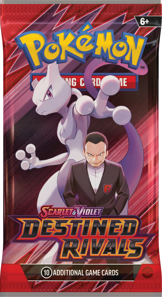 Destined Rivals Booster Pack (Random Art) (10 Cards) Pokemon