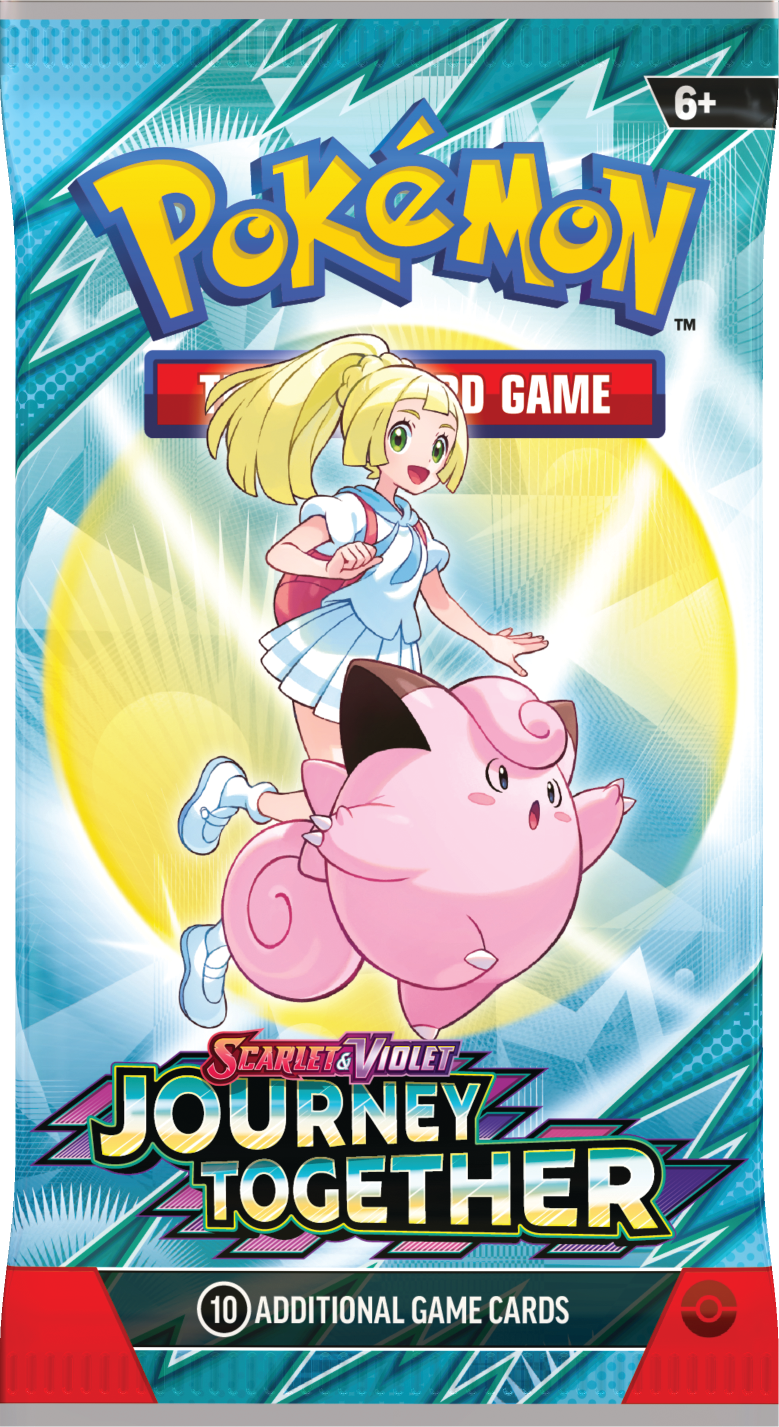 Journey Together Booster Pack (Random Art) (10 Cards) Pokemon