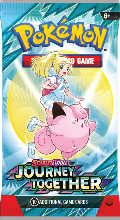 Journey Together Booster Pack (Random Art) (10 Cards) Pokemon