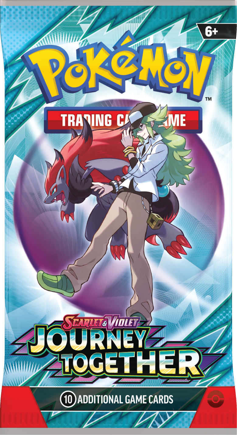 Journey Together Booster Pack (Random Art) (10 Cards) Pokemon