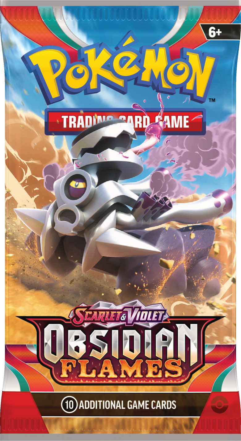Obsidian Flames Booster Pack (Random Art) (10 Cards) Pokemon
