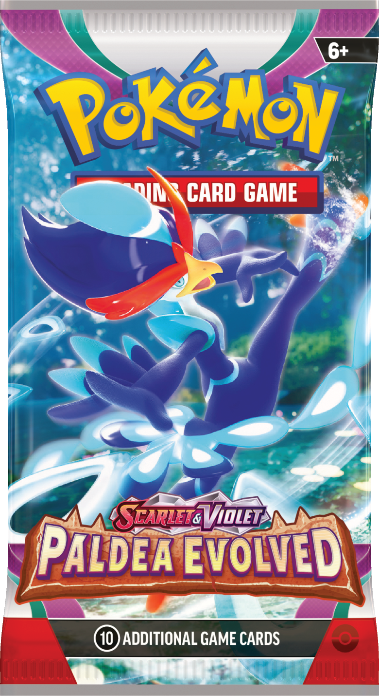 Paldea Evolved Booser Pack (Random Art) (10 Cards) Pokemon