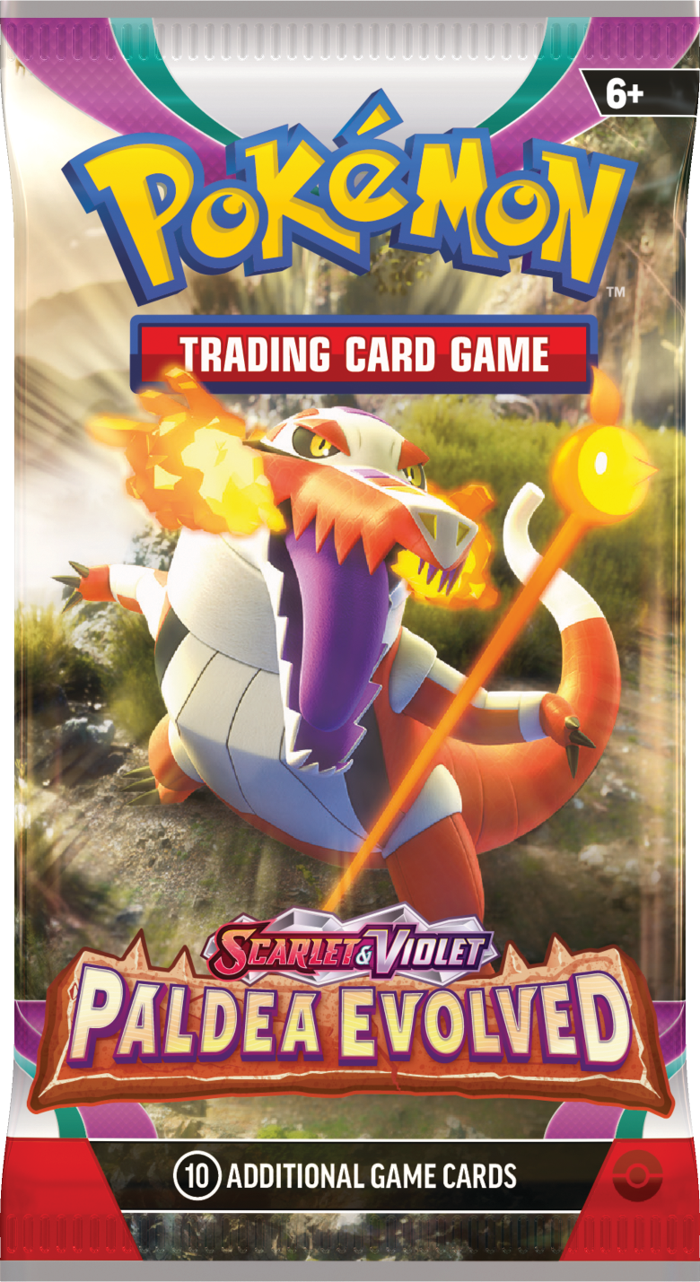Paldea Evolved Booser Pack (Random Art) (10 Cards) Pokemon