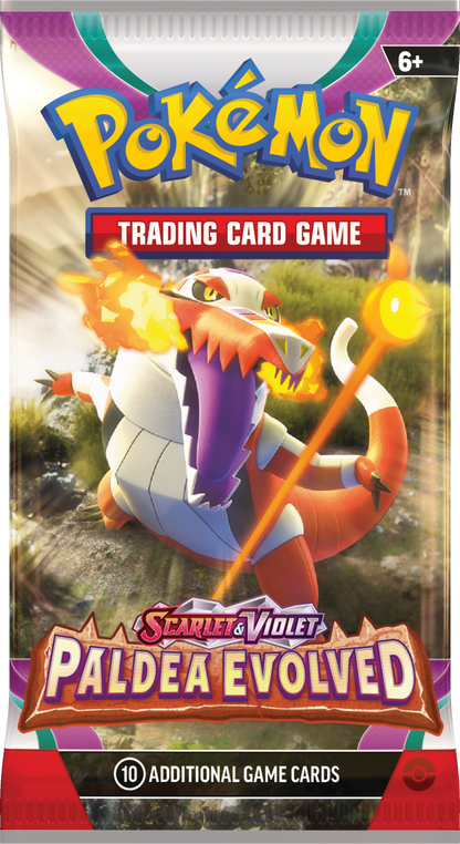 Paldea Evolved Booser Pack (Random Art) (10 Cards) Pokemon