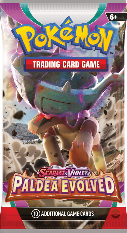 Paldea Evolved Booser Pack (Random Art) (10 Cards) Pokemon