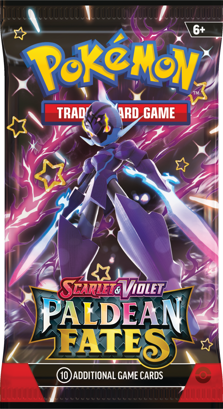 Paldean Fates Booster Pack (Random Art) (10 Cards) Pokemon