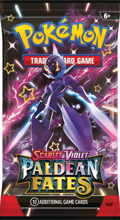 Paldean Fates Booster Pack (Random Art) (10 Cards) Pokemon