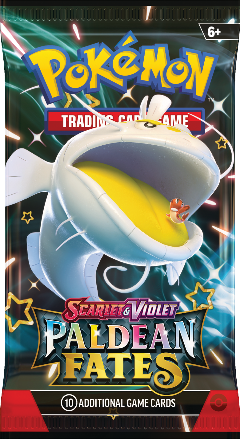Paldean Fates Booster Pack (Random Art) (10 Cards) Pokemon