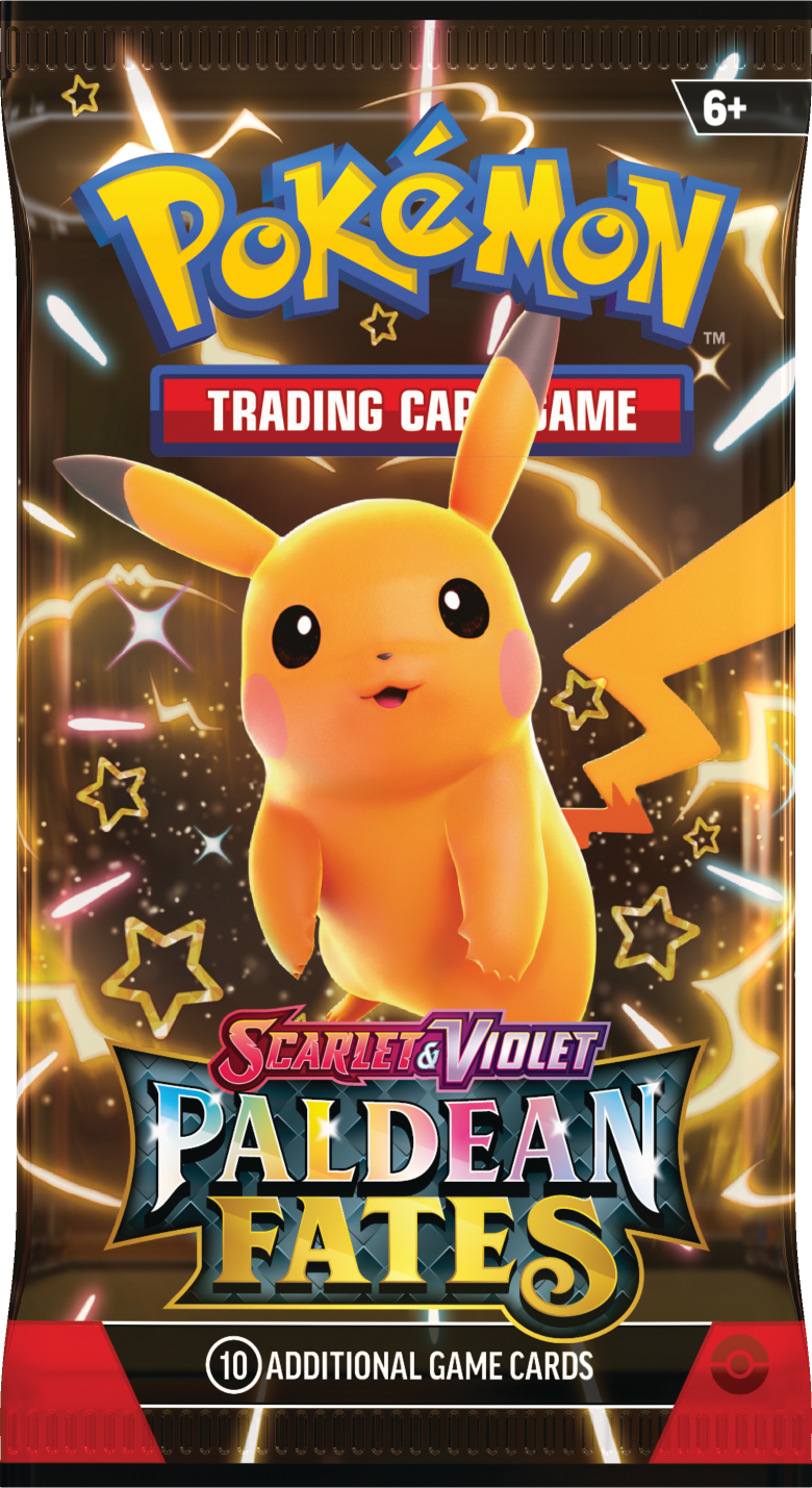 Paldean Fates Booster Pack (Random Art) (10 Cards) Pokemon