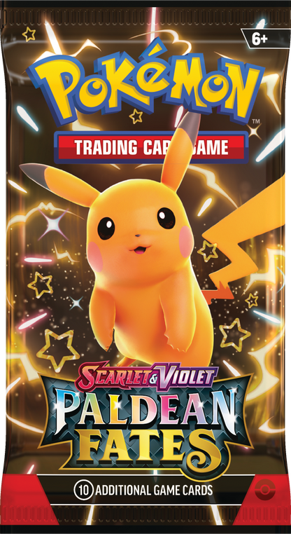 Paldean Fates Booster Pack (Random Art) (10 Cards) Pokemon