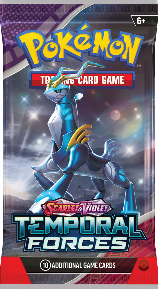 Temporal Forces Booster Pack (Random Art) (10 Cards) Pokemon