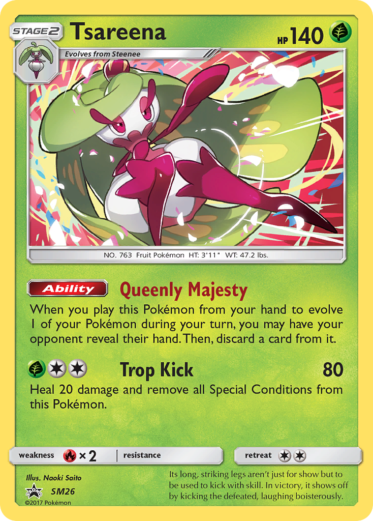 Tsareena SM26  - Holofoil SM Promos
