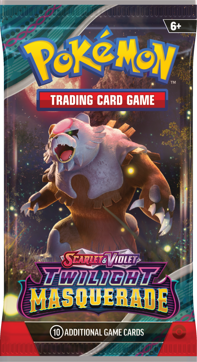 Twilight Masquerade Booster Pack (Random Art) (10 Cards) Pokemon
