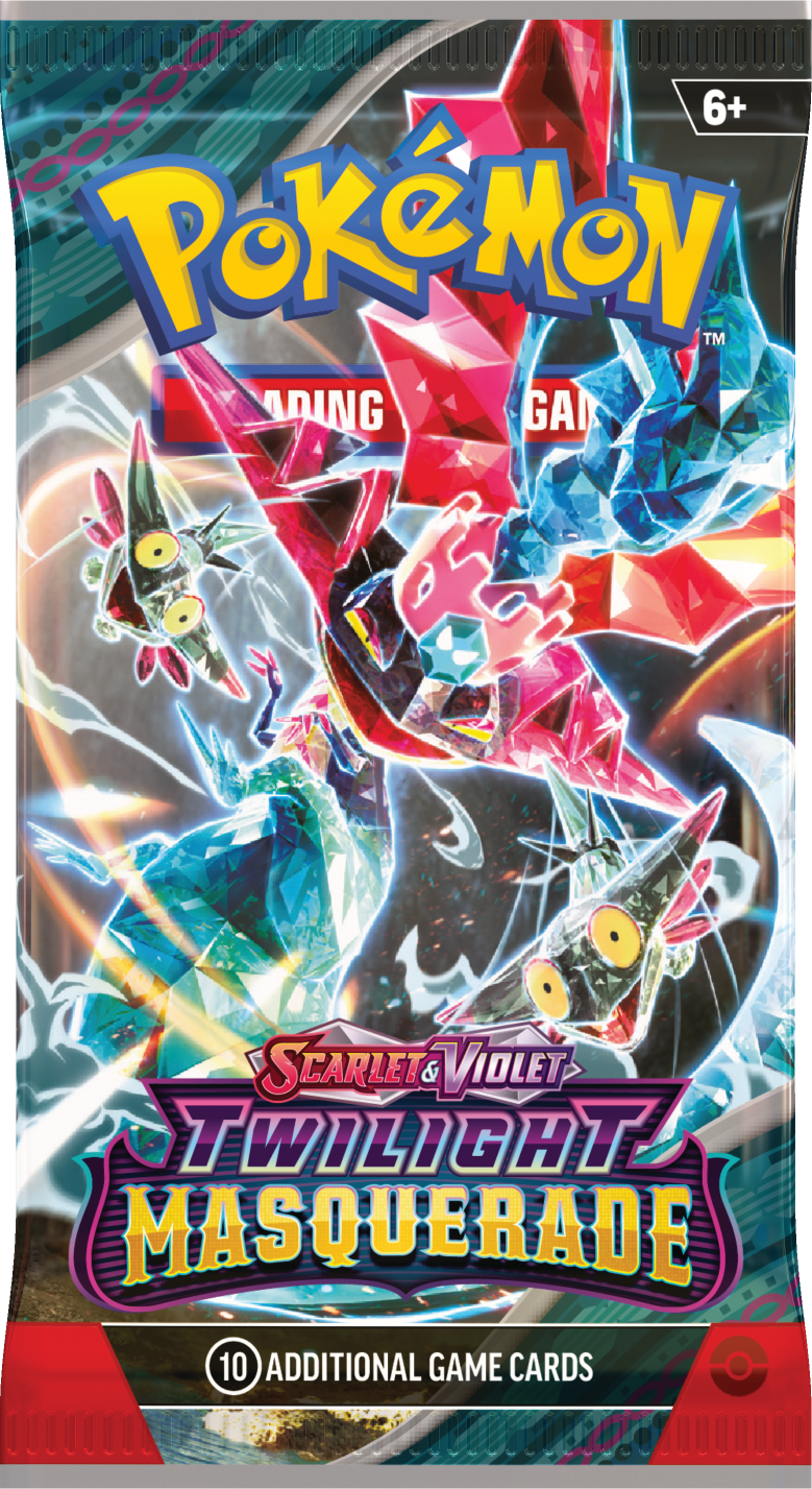 Twilight Masquerade Booster Pack (Random Art) (10 Cards) Pokemon