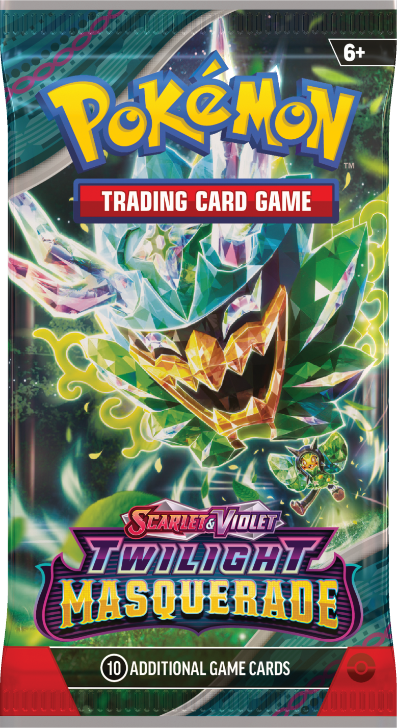 Twilight Masquerade Booster Pack (Random Art) (10 Cards) Pokemon