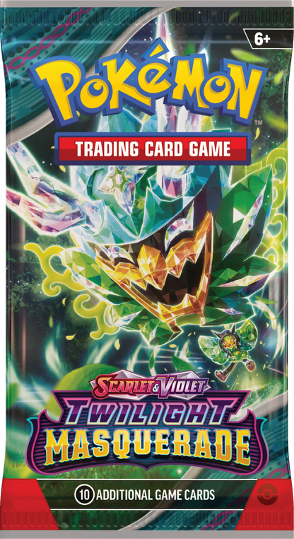 Twilight Masquerade Booster Pack (Random Art) (10 Cards) Pokemon