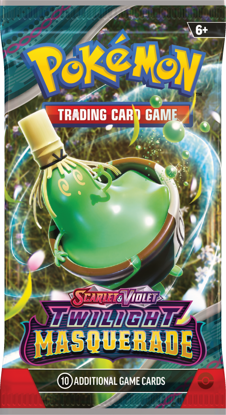 Twilight Masquerade Booster Pack (Random Art) (10 Cards) Pokemon